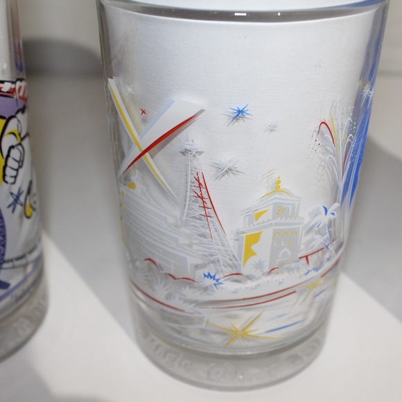 Disney Collectable Anniversary Glass Ware Set 3 - Picture 11 of 12